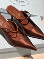 Туфли Prada женский кожа 147094-2