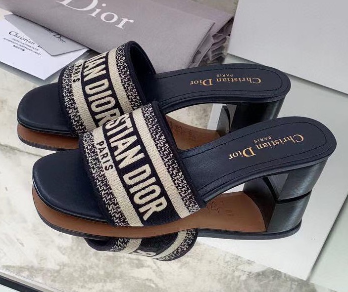 Мюли Christian Dior женский черный 54489