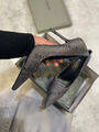 Туфли Balenciaga женский стразы графитовый 114122-2