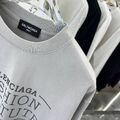 Мужской лонгслив Balenciaga мужской серый p9224702-1-3