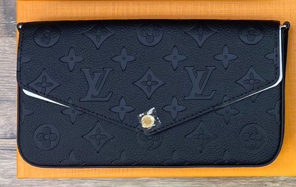 Сумка Louis Vuitton женский кожа черный 110160