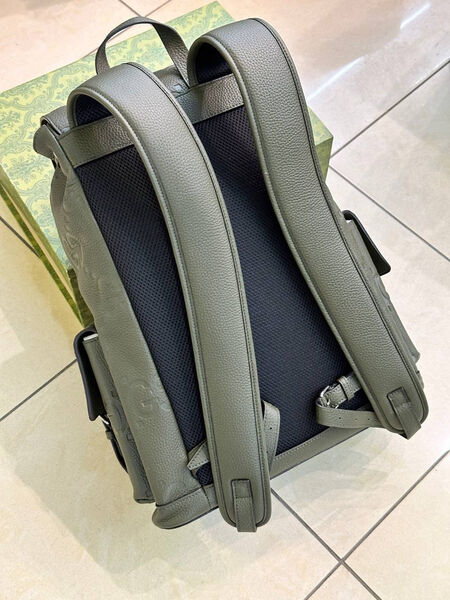 Мужской рюкзак Gucci мужской кожа epi светло-зеленый 175707