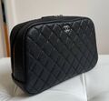 Косметичка Chanel женский кожа черный 154959-1