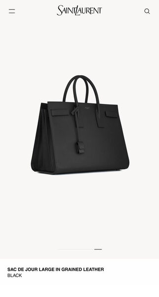 Сумка Saint Laurent женский кожа черный 183345-3
