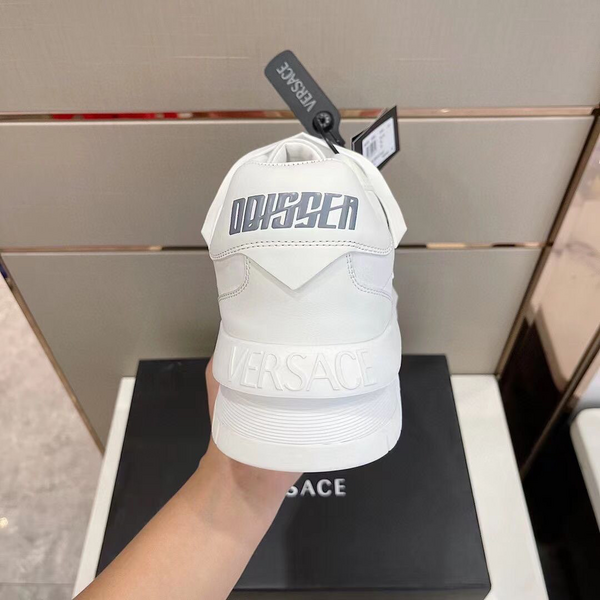 Кроссовки Versace женский кожа белый 36647-3