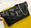 Сумка Saint Laurent женский кожа черный 77421-1