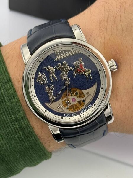 Мужские часы Ulysse Nardin мужской синий o3684993-1-2