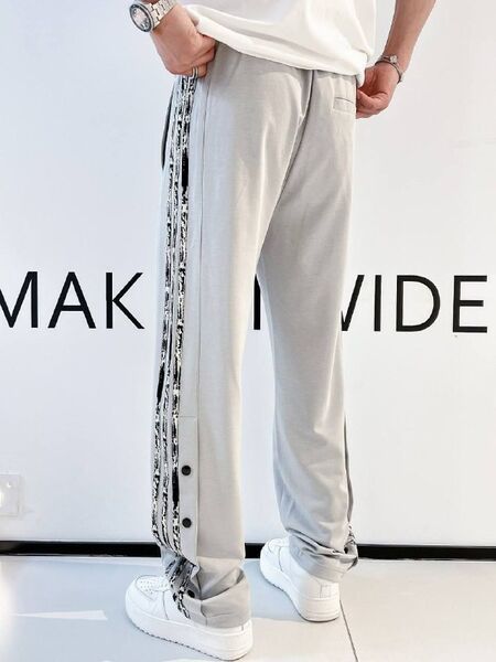 Мужские брюки Balenciaga мужской серый s5029254-1-6