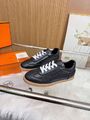 Женские кроссовки Hermes женский кожа chèvre черный c7538219-1