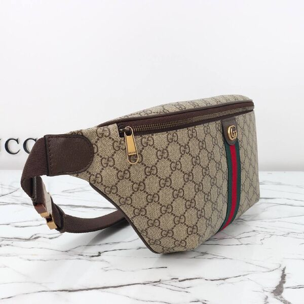 Поясная сумка-слинг Gucci женский канва l1742655-1-3