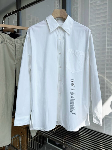 Мужская рубашка Maison Margiela мужской белый 194478-2