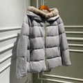 Пуховик Loro Piana женский графитовый 62825-3