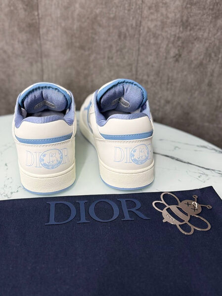 Мужские кроссовки Christian Dior мужской кожа белый 189905-5