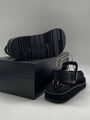 Мужские сандалии Prada мужской кожа черный 152240-3