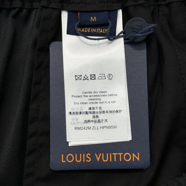Мужские брюки Louis Vuitton мужской черный 182461-9