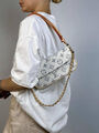 Сумка Louis Vuitton женский кожа белый 153143-2