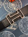 Мужской ремень Hermès мужской кожа 52607-2