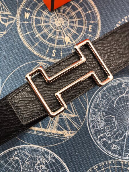 Мужской ремень Hermès мужской кожа 52607-2