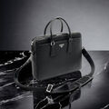 Мужской портфель Prada мужской кожа черный 132092-4