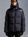 Мужской пуховик Moncler мужской черный,белый 170164