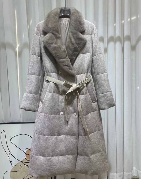 Пальто Loro Piana женский графитовый 129137