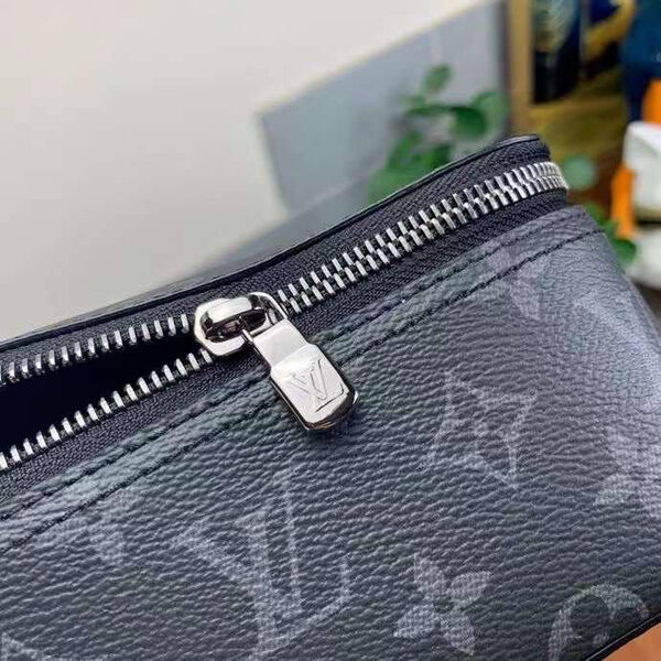 Мужской несессер косметичка Louis Vuitton мужской канва черный 111310-6