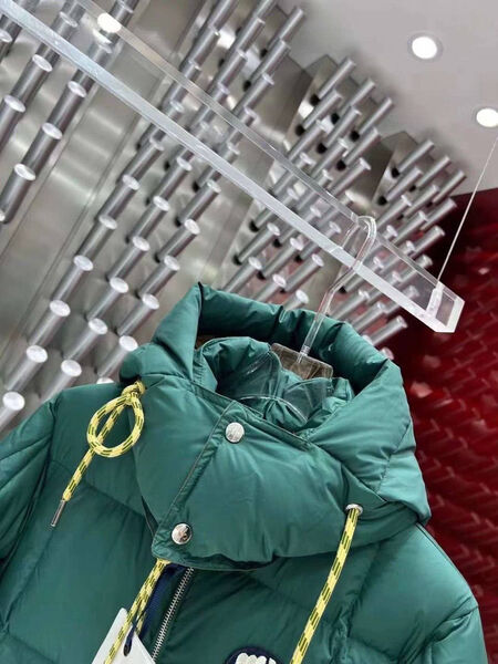Мужской пуховик Moncler мужской бирюзовый 161592-4