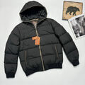 Мужской пуховик Loro Piana мужской черный 167593