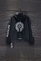 Мужское зип-худи Chrome Hearts мужской черный l9474800-1-3