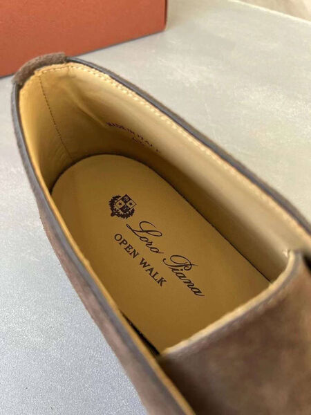 Мужские лоферы Loro Piana мужской замша 135719-5