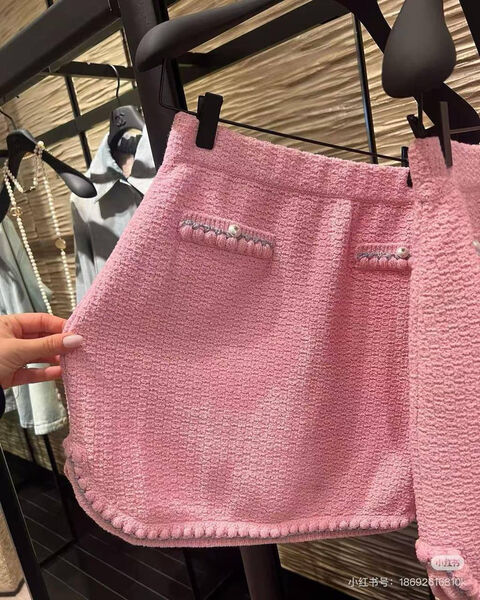 Юбка Chanel женский розовый 186063-2