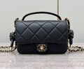 Сумка Chanel женский кожа черный 181622-1