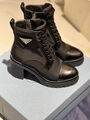 Ботинки Prada женский кожа черный 162830-4