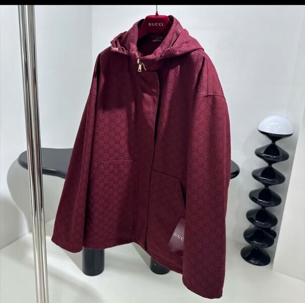 Куртка Gucci женский бордовый 156581-3