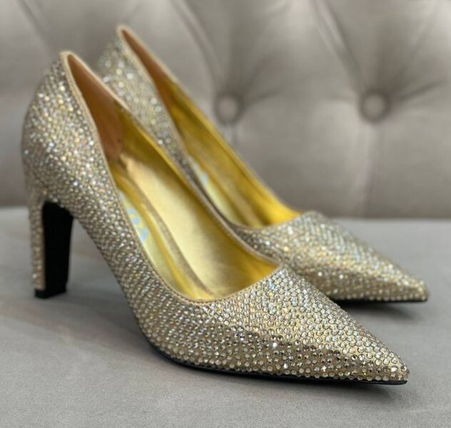 Туфли Prada женский кожа бронзовый 134553