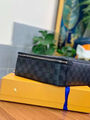 Мужской несессер косметичка Louis Vuitton мужской канва черный 111313-4