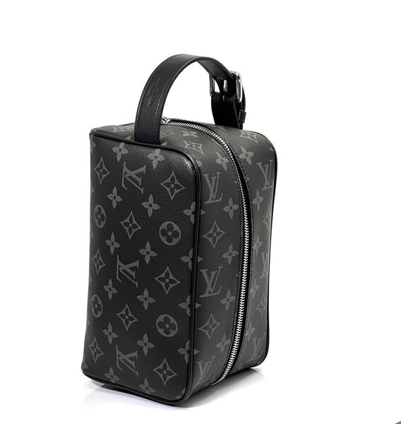 Мужской несессер косметичка Louis Vuitton мужской канва черный 150089-2