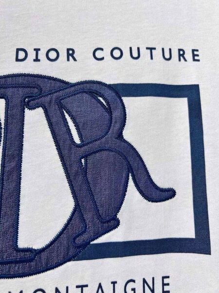 Мужская футболка Christian Dior мужской белый 151348-5