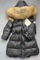 Детский пуховик Moncler черный 177718-1
