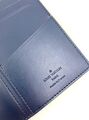 Купюрница Louis Vuitton мужской кожа бирюзовый 37326-3