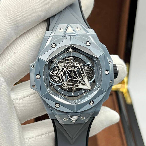 Мужские часы Hublot Big Bang графитовый 155570-2