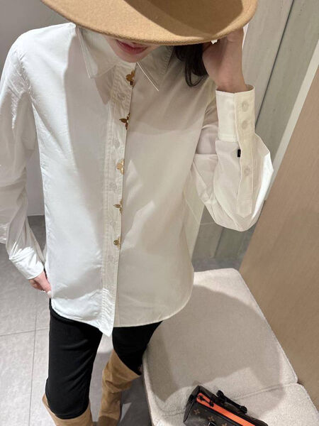 Рубашка Louis Vuitton женский белый 133635-4