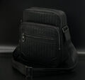 Мужская сумка мессенджер Bottega Veneta мужской кожа черный 193785-4
