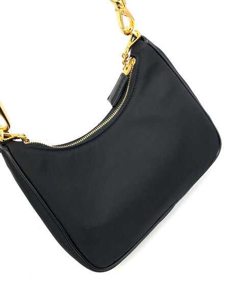 Сумка Prada женский кожа черный 137801-6