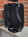 Мужской портфель-рюкзак Louis Vuitton мужской кожа черный 52110-3