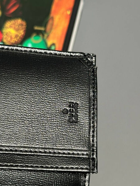 Мужской портмоне Gucci мужской канва черный 154020-6