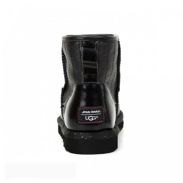 Мужские угги Ugg Mens Classic Mini Star Wars мужской кожа черный 169776-4