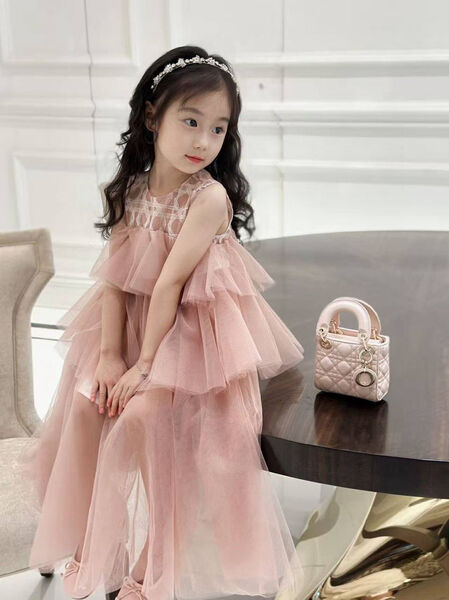 Детское платье Christian Dior оранжевый 182355-3