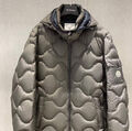 Мужской пуховик Moncler мужской графитовый 161276-3