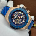 Мужские часы Hublot Big Bang синий 155571-5